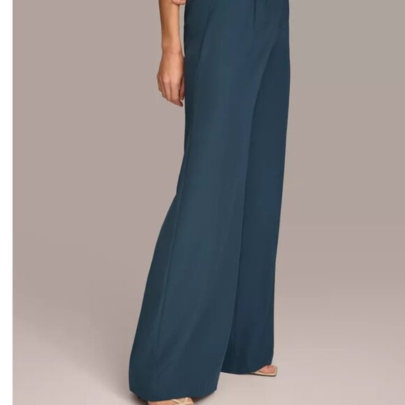 Donna Karan New York Donna Karan Women's Pleated Wide-Leg Pants - Brand New - Picture 5 of 6